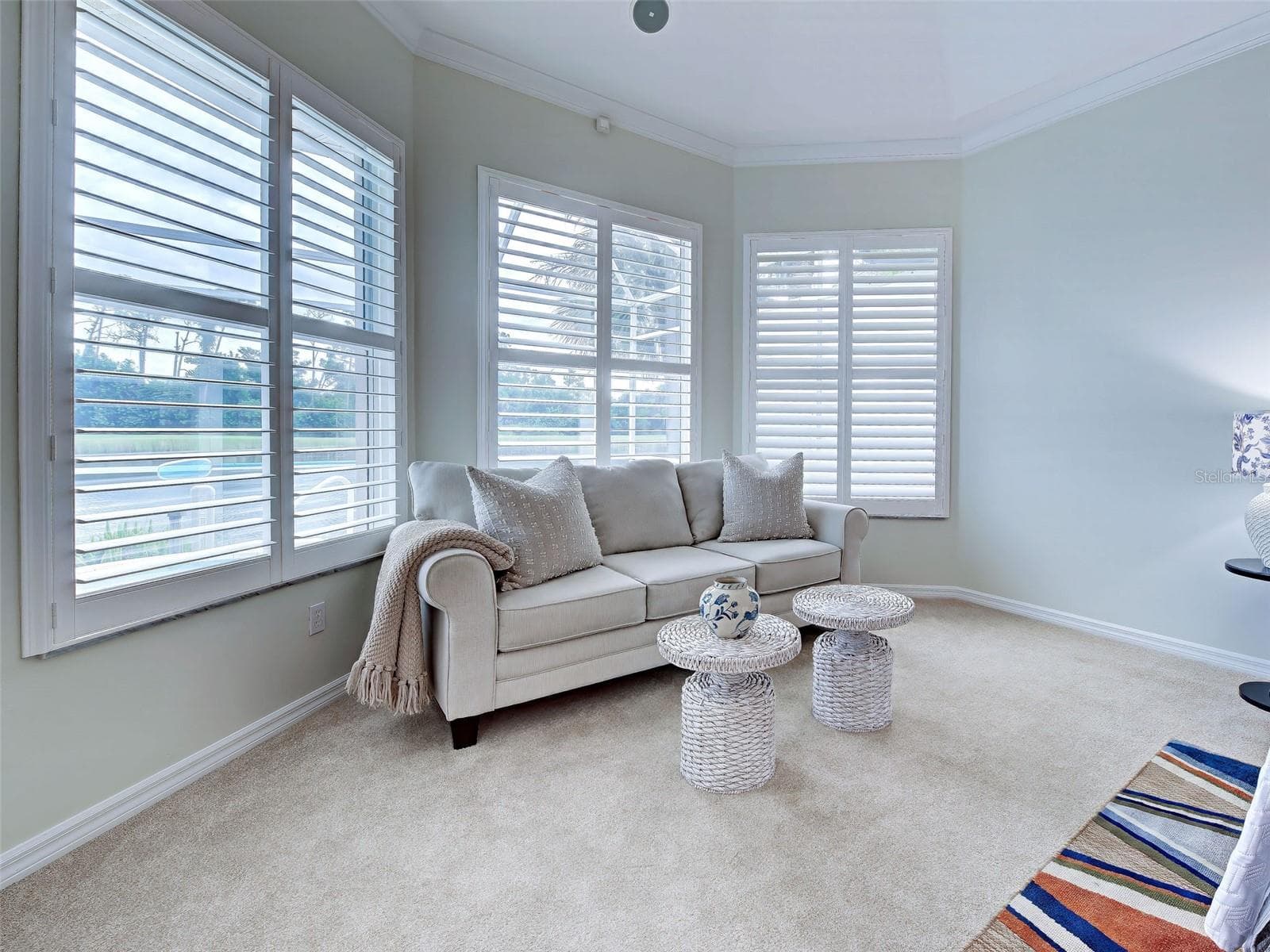 Lovely bay window area is just the place to nap or read a good book. - 692 EGRET WALK LN, VENICE