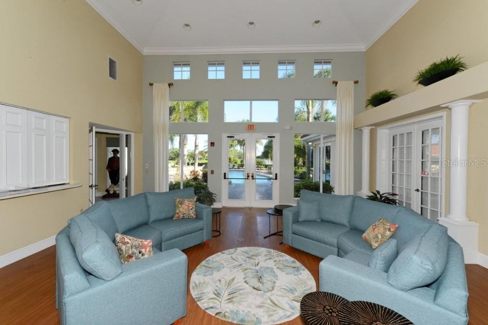 Renovated clubhouse is perfect for community functions or can be reserved for private events. - 692 EGRET WALK LN, VENICE