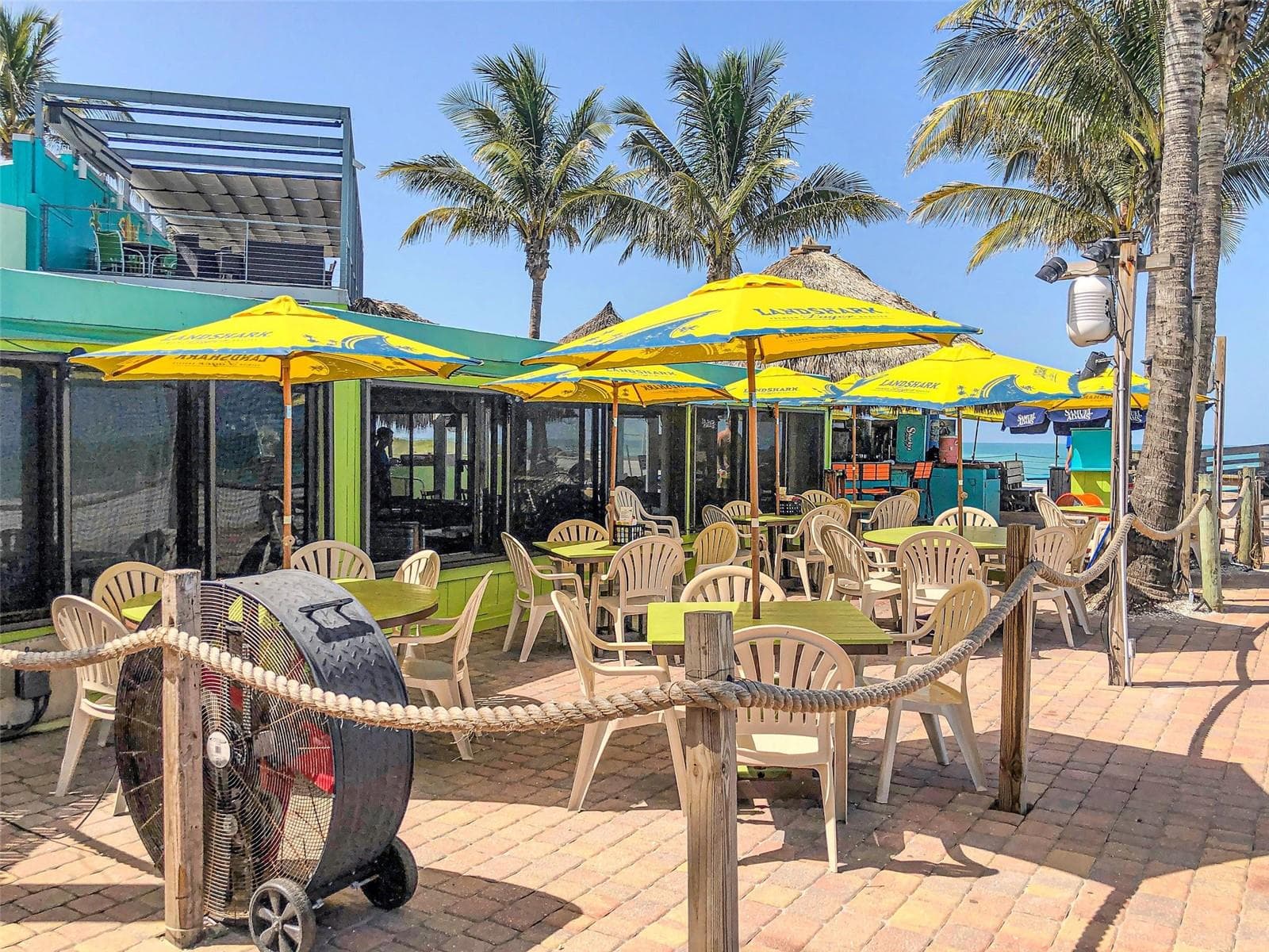 Sharky's beachside dining is a fun place for a casual meal listening to live music. - 692 EGRET WALK LN, VENICE