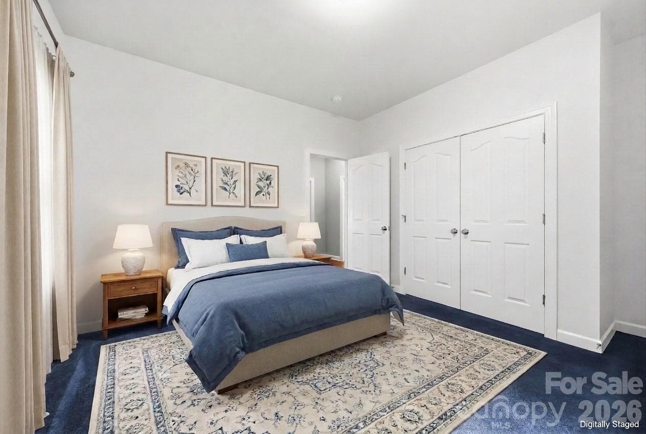 Bedroom 4 Virtually Staged - 6326 Stephens Grove Lane, Huntersville