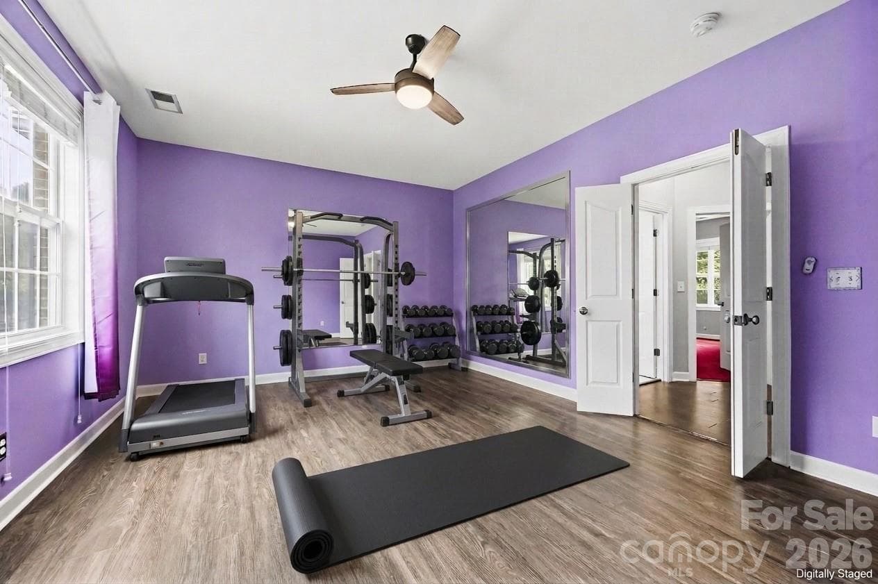 Flex/Bonus Room Virtually Staged - 6326 Stephens Grove Lane, Huntersville