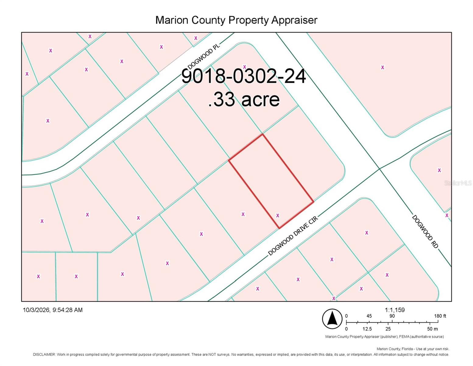 Land at TBD DOGWOOD DRIVE CIR, OCALA, photo 2 of 2