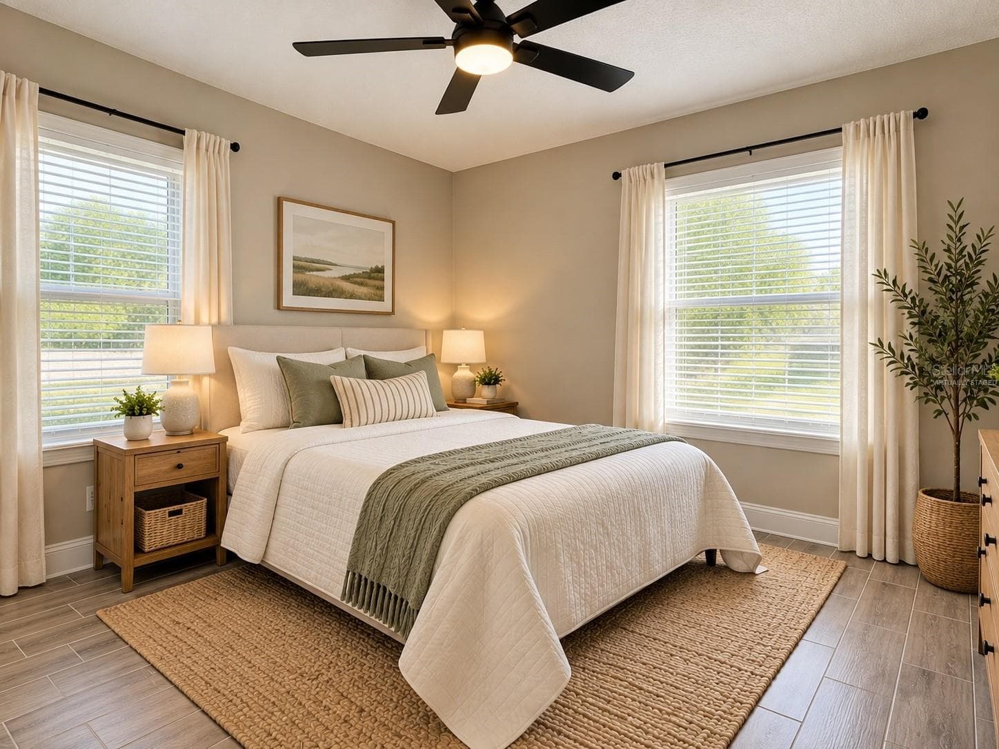 bed1virtually staged - 6243 MAIN ST, NEW PORT RICHEY
