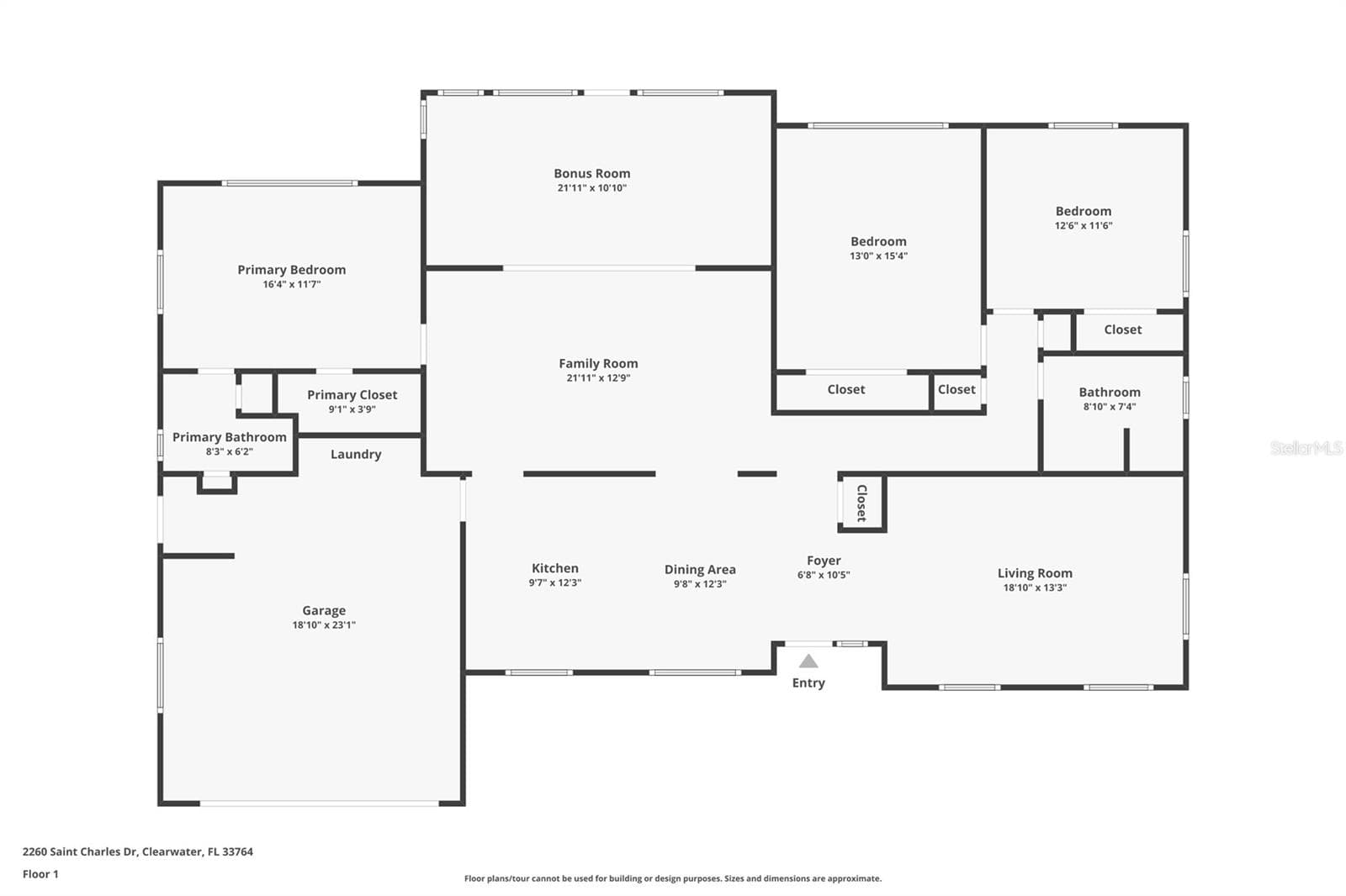 Single Family Residence at 2260 SAINT CHARLES DR, CLEARWATER, photo 28 of 37