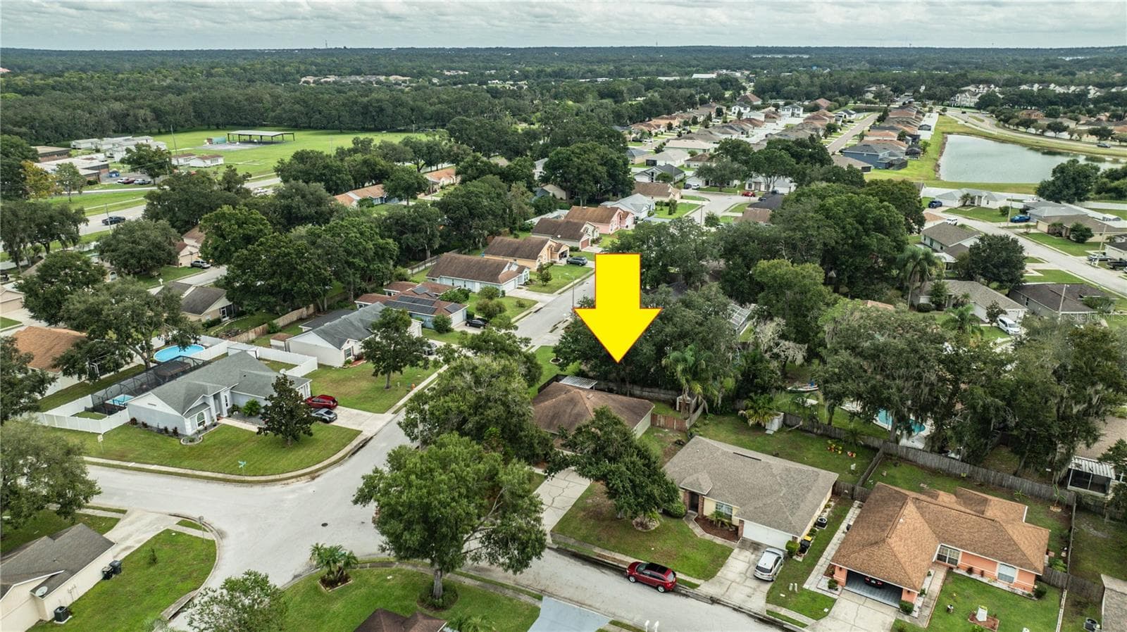 Aerial Community View - 2746 SUNDANCE CIR, MULBERRY