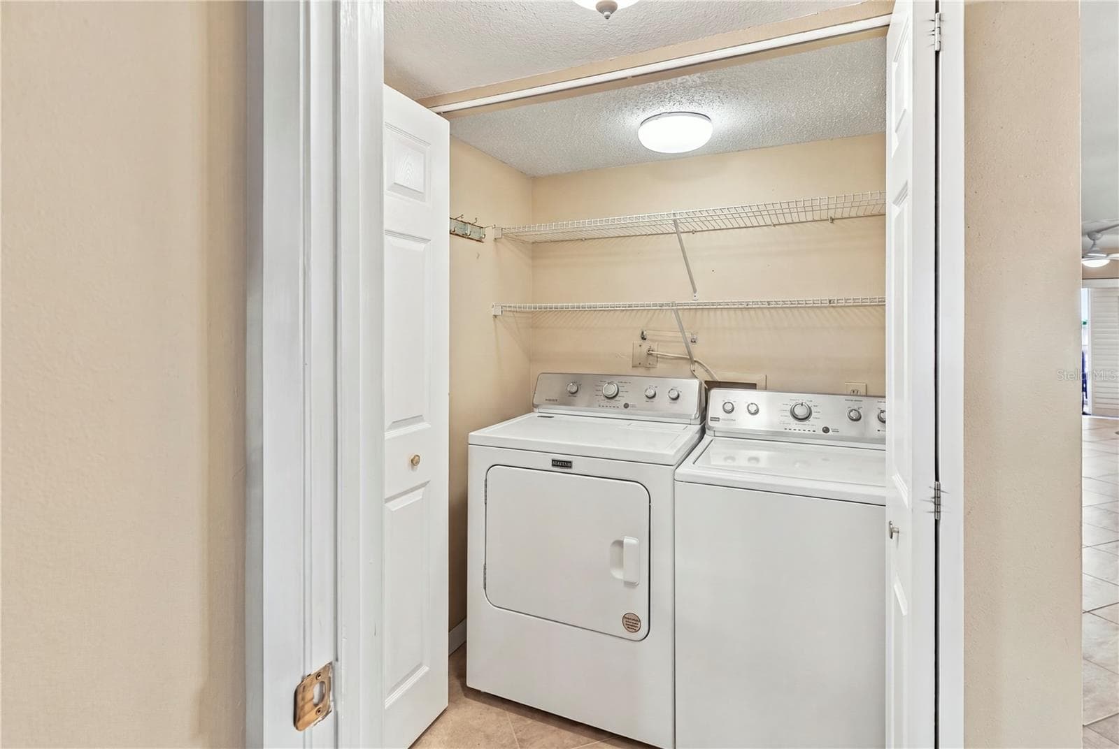 Inside laundry closet - 9490 HARBOR GREENS WAY #508, SEMINOLE
