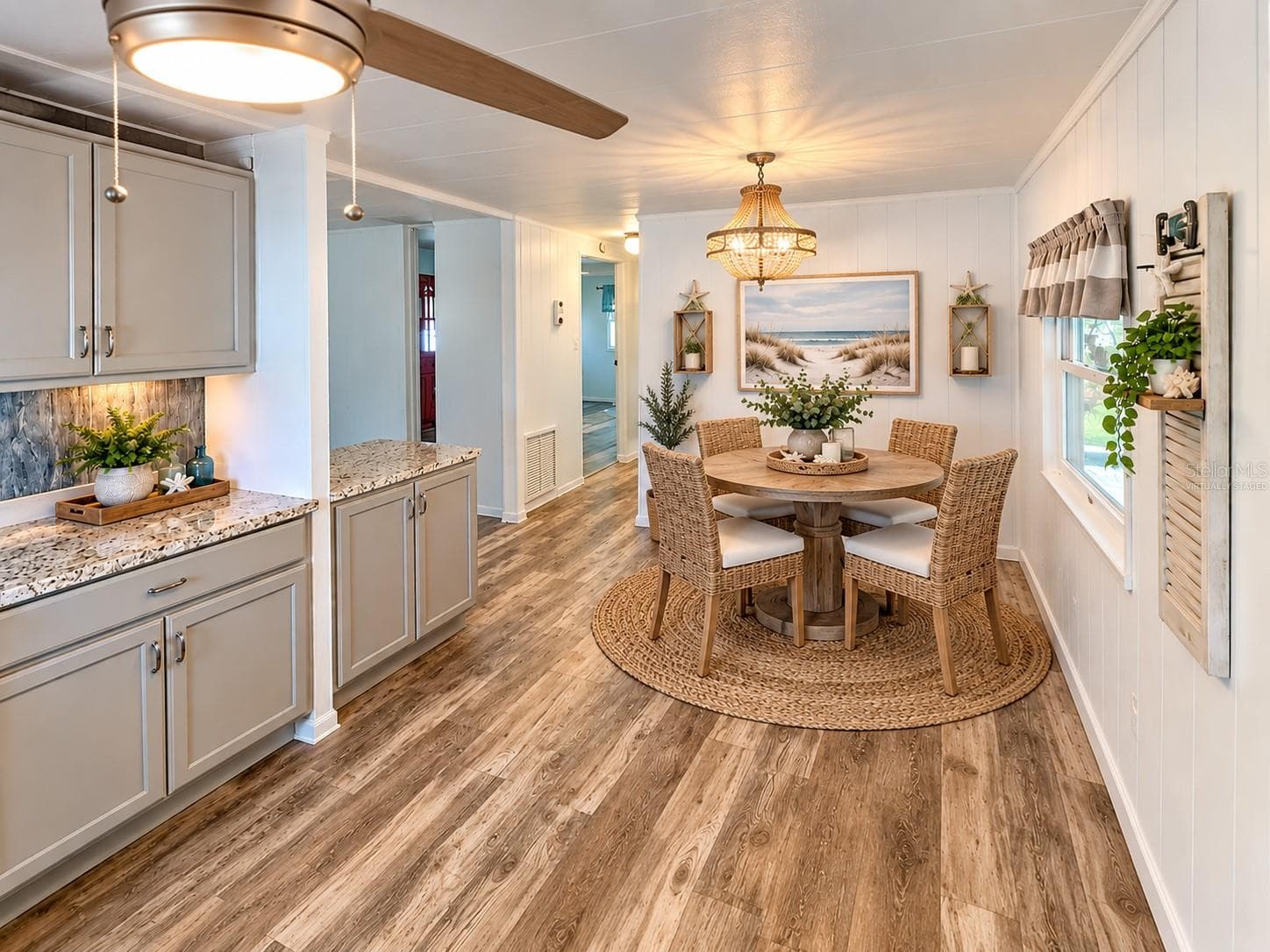 Virtually Staged  Dining Room - 808 53RD AVE E #191, BRADENTON