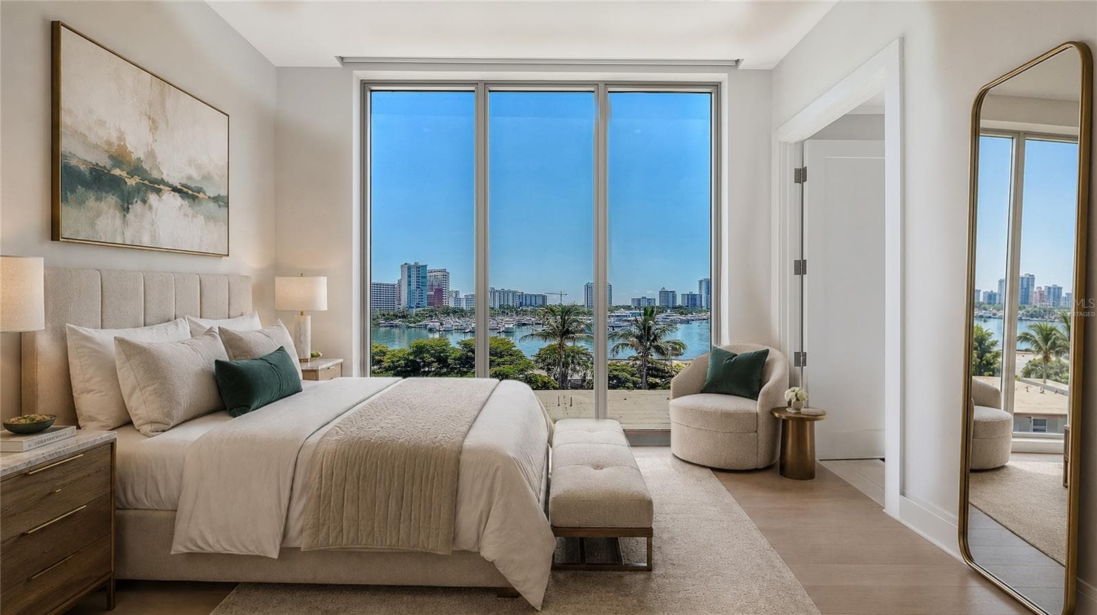 Virtually Staged - 253 GOLDEN GATE PT #401, SARASOTA