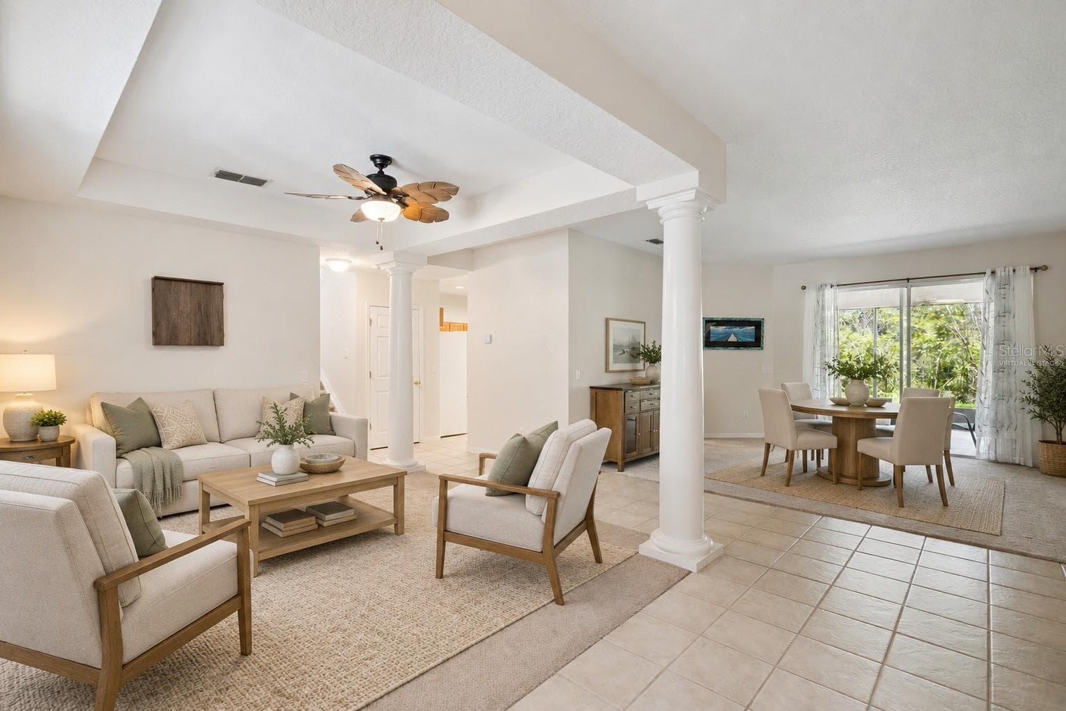 entry way- virtually staged - 2589 CORBYTON CT, ORLANDO
