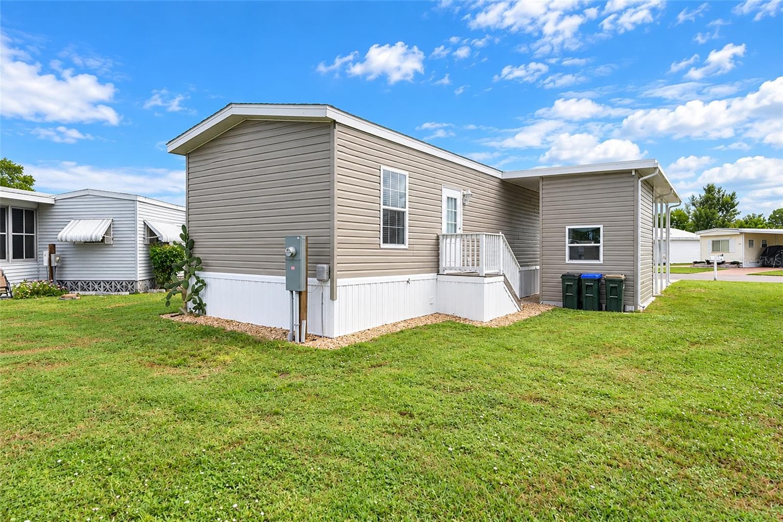 Back of home - 6843 HIKINA DR, NORTH PORT