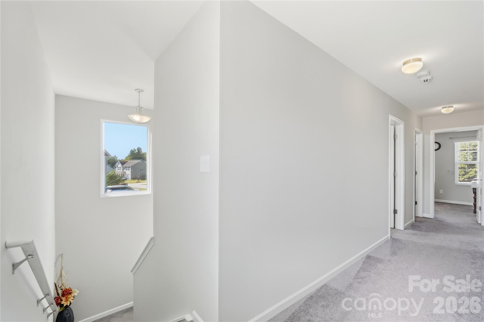 Second Floor Hallway - 206 Amberly Circle, Pageland