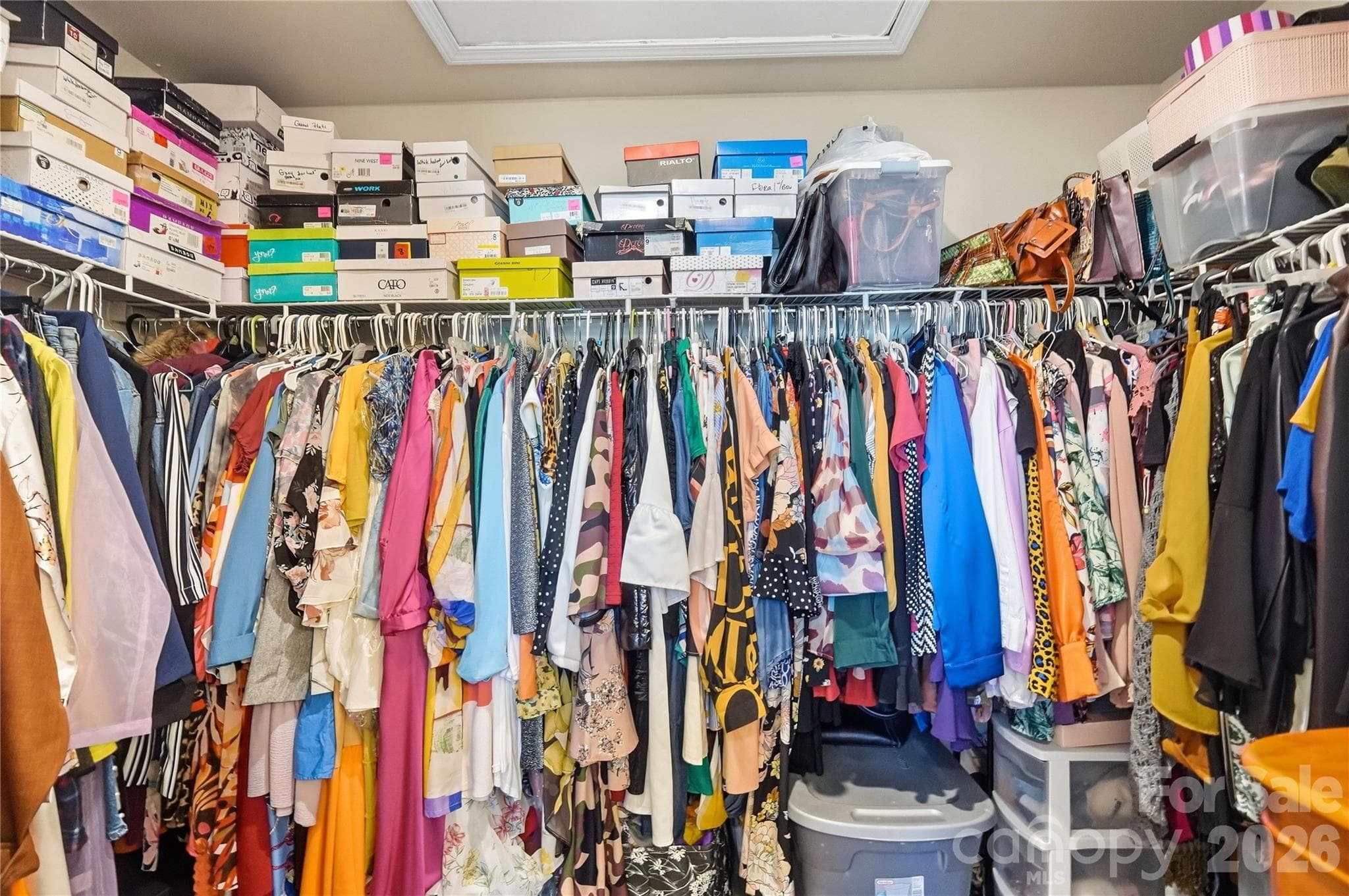 Primary Walk- in closet - 206 Amberly Circle, Pageland