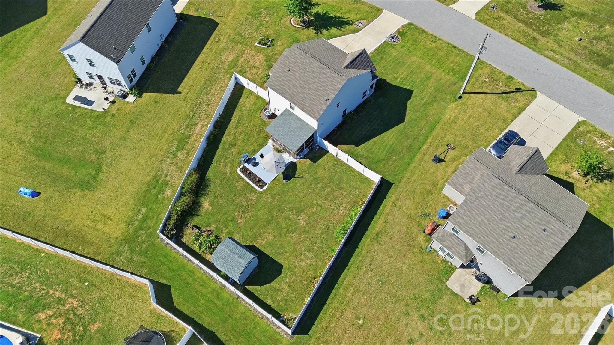 Aerial View of 206 Amberly Circle - 206 Amberly Circle, Pageland