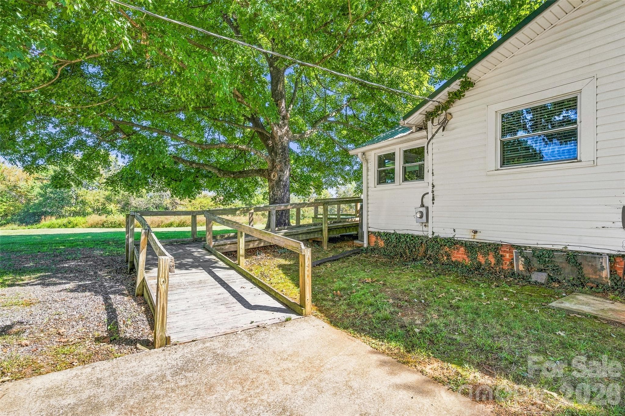 Side entrance with ramp - 1892 W Memorial Highway, Union Grove
