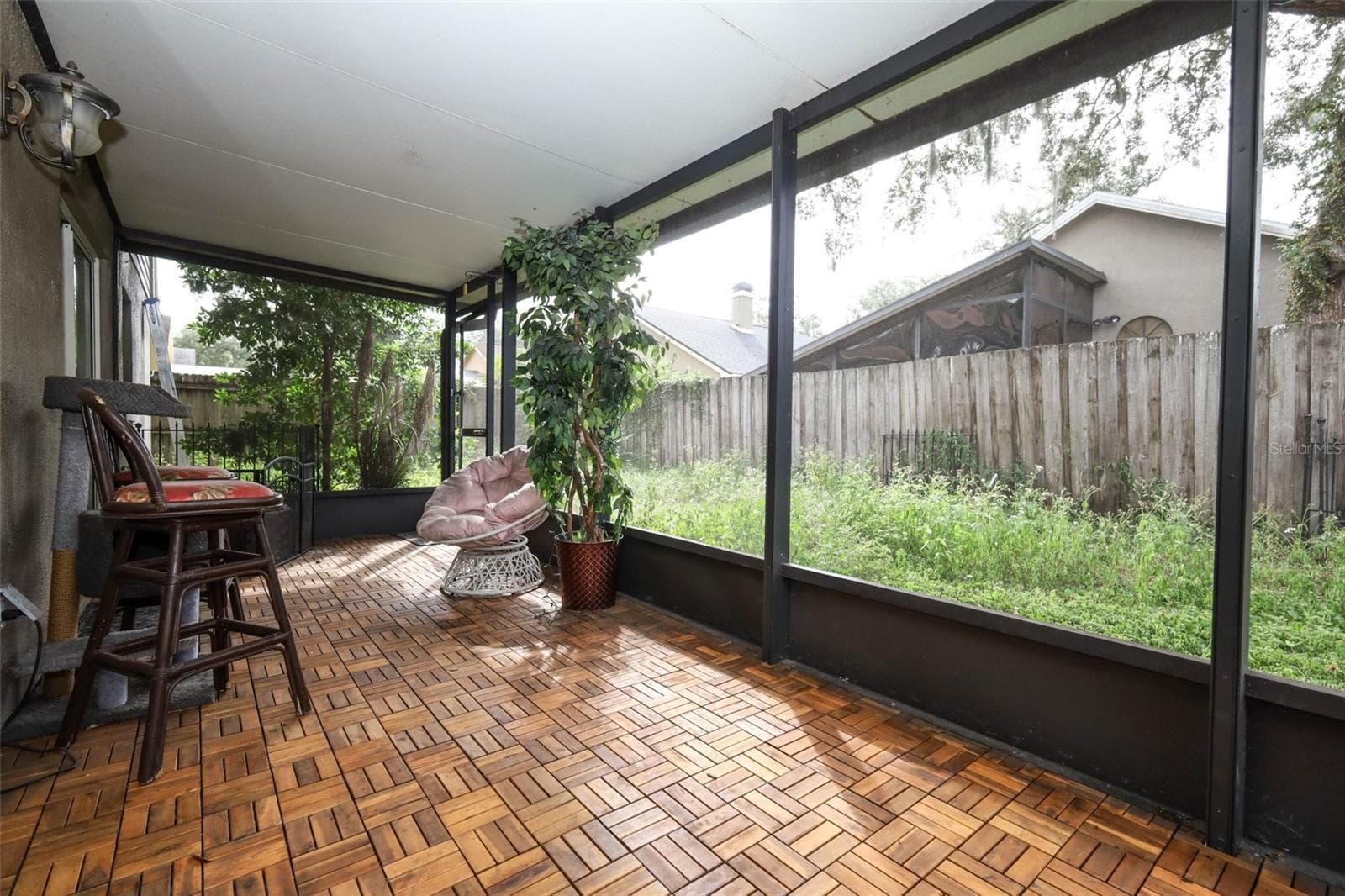 rear porch - 1000 PIEDMONT OAKS DR, APOPKA