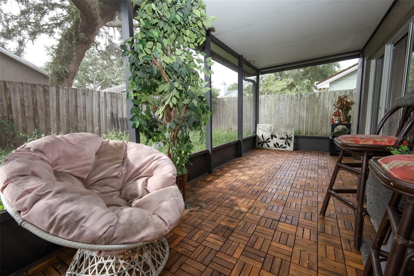 rear porch - 1000 PIEDMONT OAKS DR, APOPKA