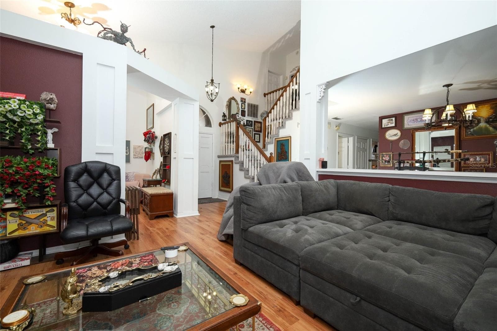 living room - 1000 PIEDMONT OAKS DR, APOPKA