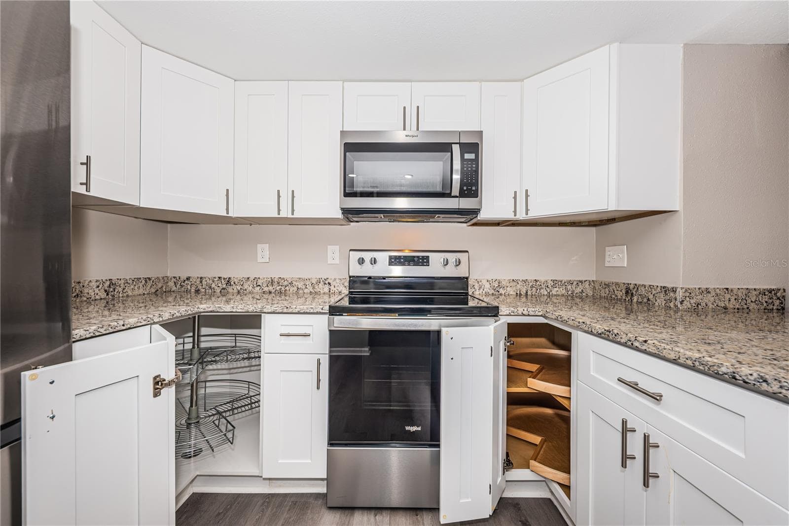 Kitchen with 2 Lazy Susans - 2591 COUNTRYSIDE BLVD #5106, CLEARWATER