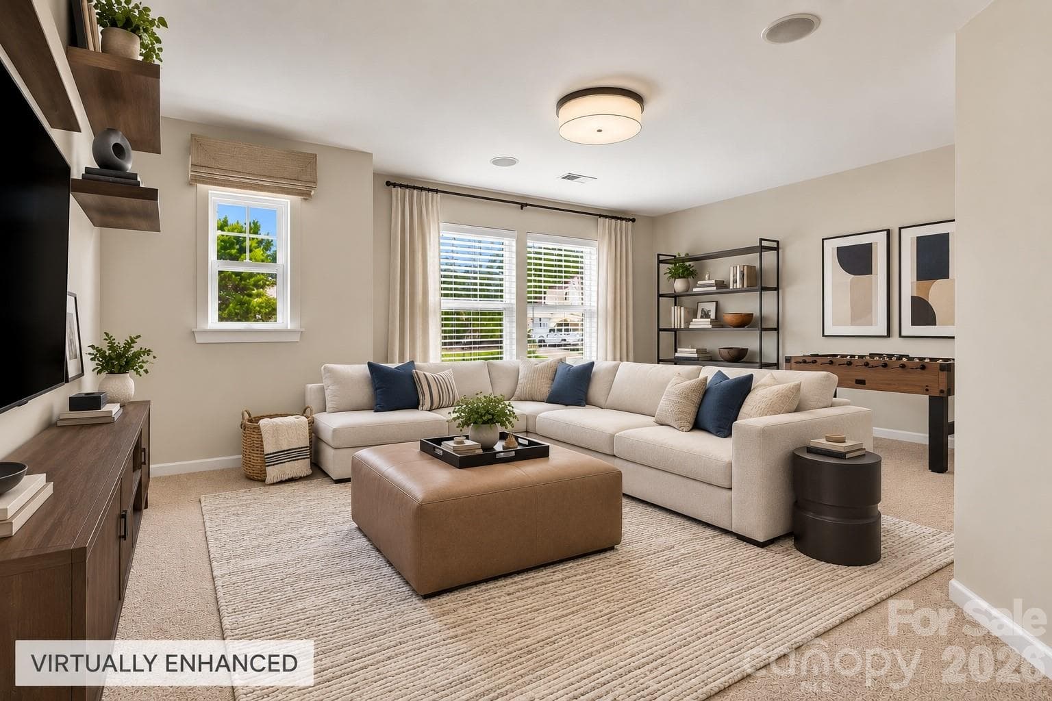Virtually enhanced bonus room - 14902 Brotherly Lane, Charlotte
