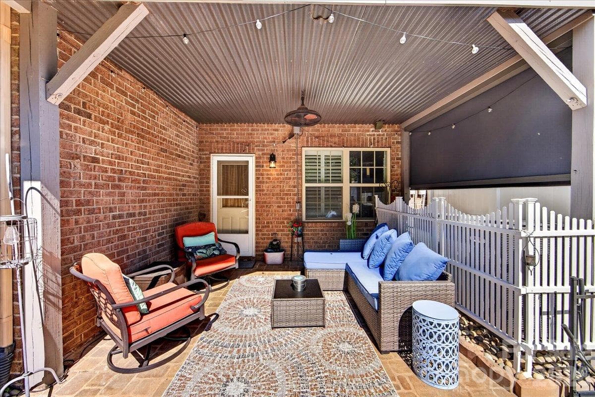 Lower patio area - 3093 Hartson Pointe Drive, Fort Mill