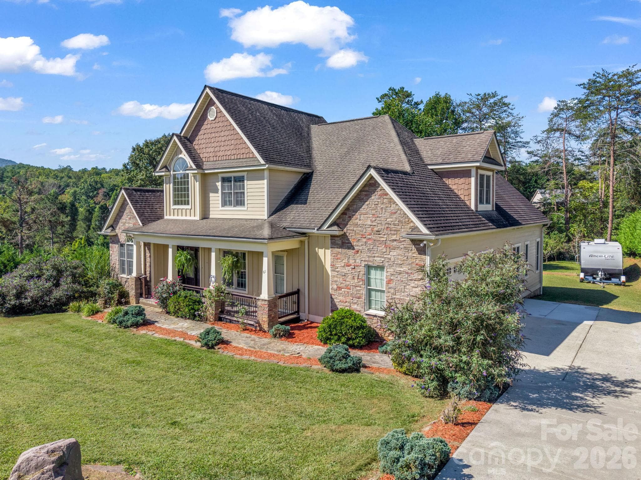 Single Family Residence at 61 Mountain Shadows Drive, Leicester, photo 46 of 48