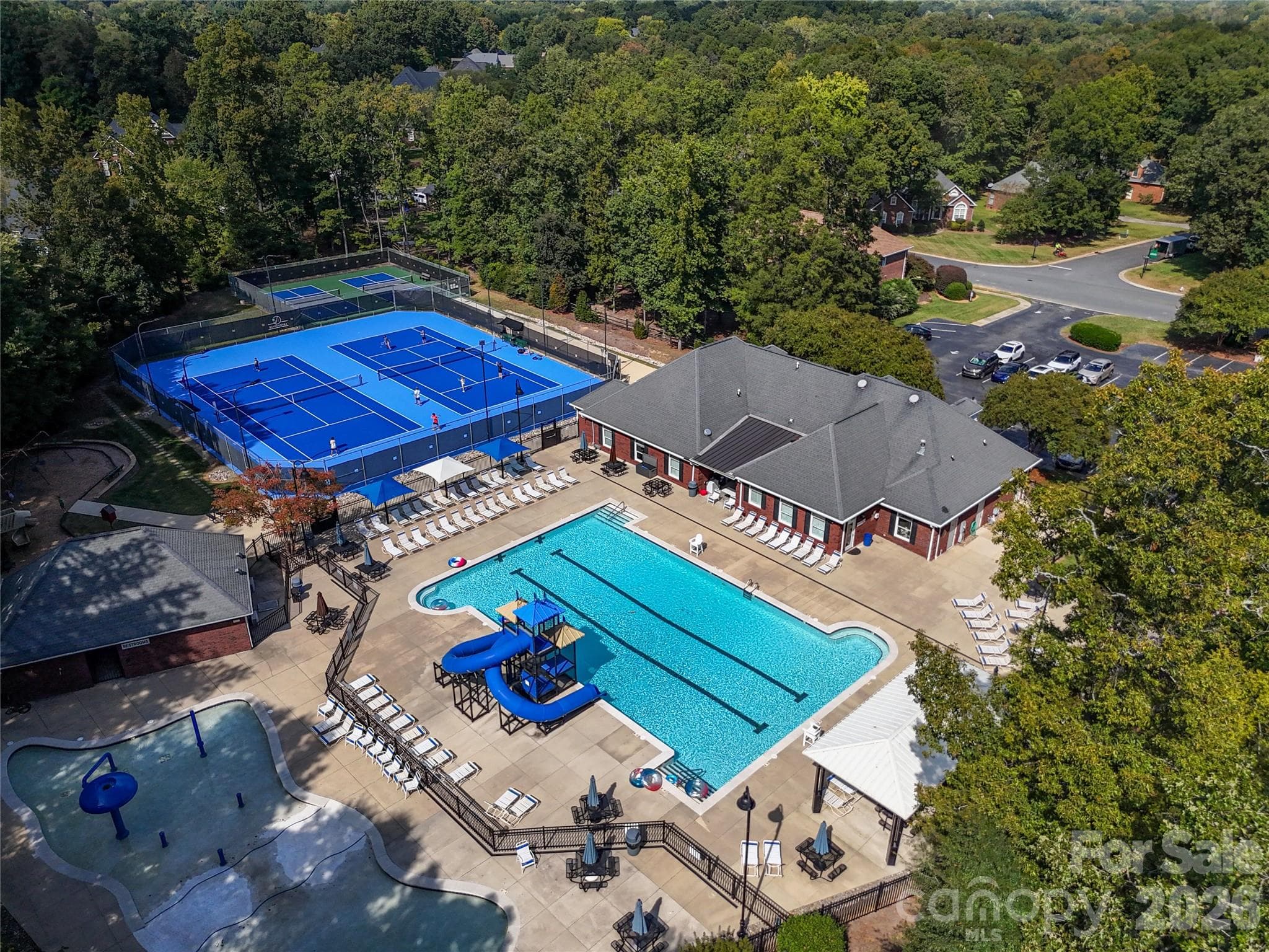 Pool, Club House, Tennis & Pickleball Courts - 8120 Glamorgan Lane, Matthews