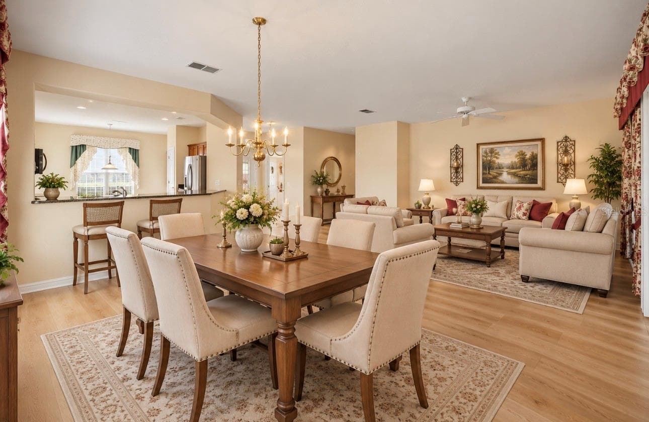 large open formal dinning area! - 9495 SE 130TH PLACE RD, SUMMERFIELD