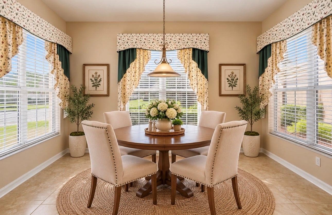 Perfectly sized eat in kitchen area! - 9495 SE 130TH PLACE RD, SUMMERFIELD
