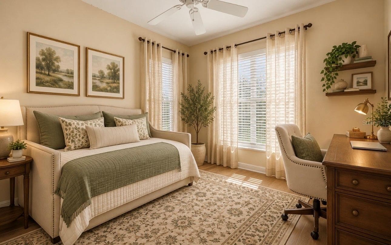 Third bedroom or use as offfice, built in closet! - 9495 SE 130TH PLACE RD, SUMMERFIELD