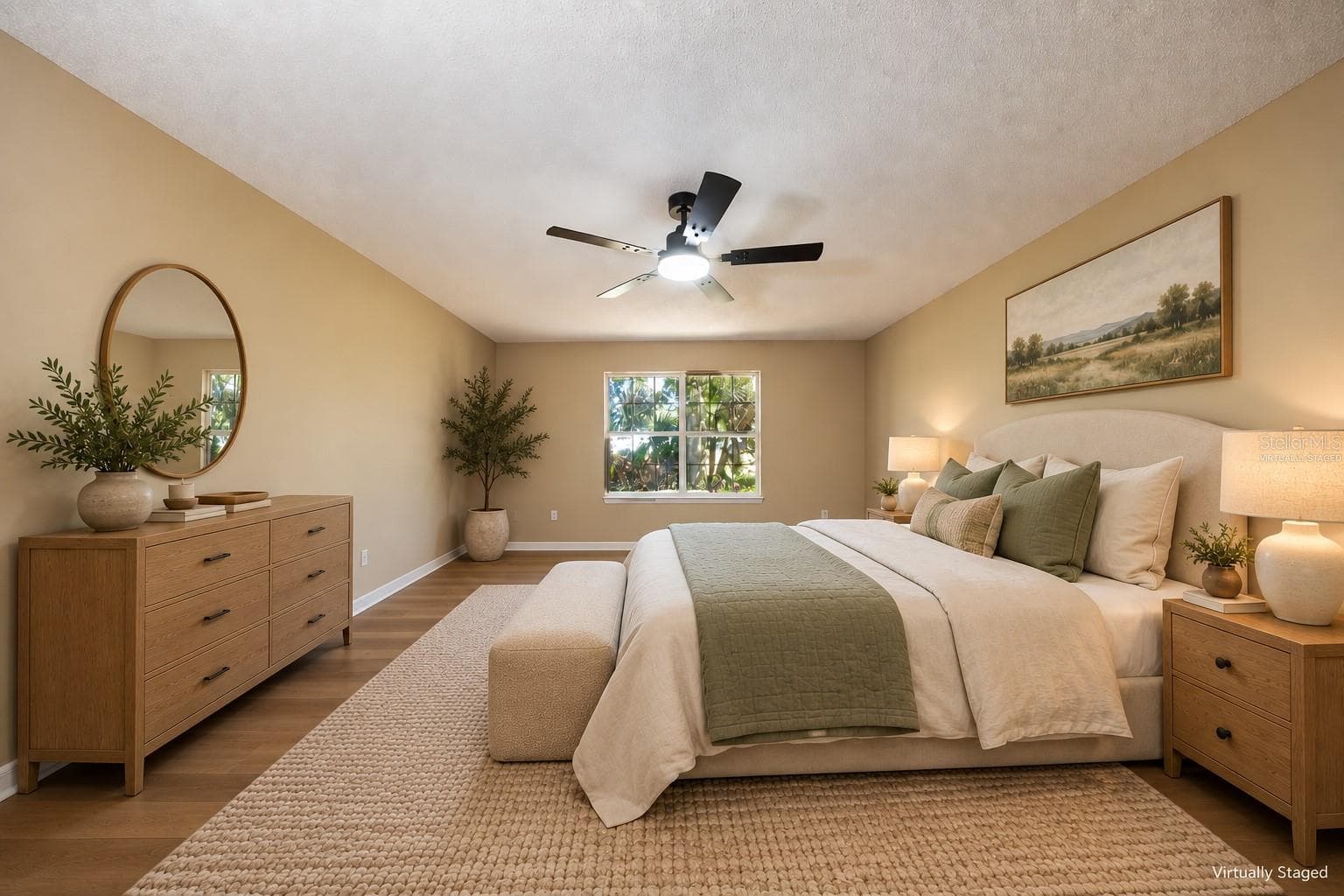 Virtually Staged - Primary Room - 71 RANDOLPH DR, PALM COAST