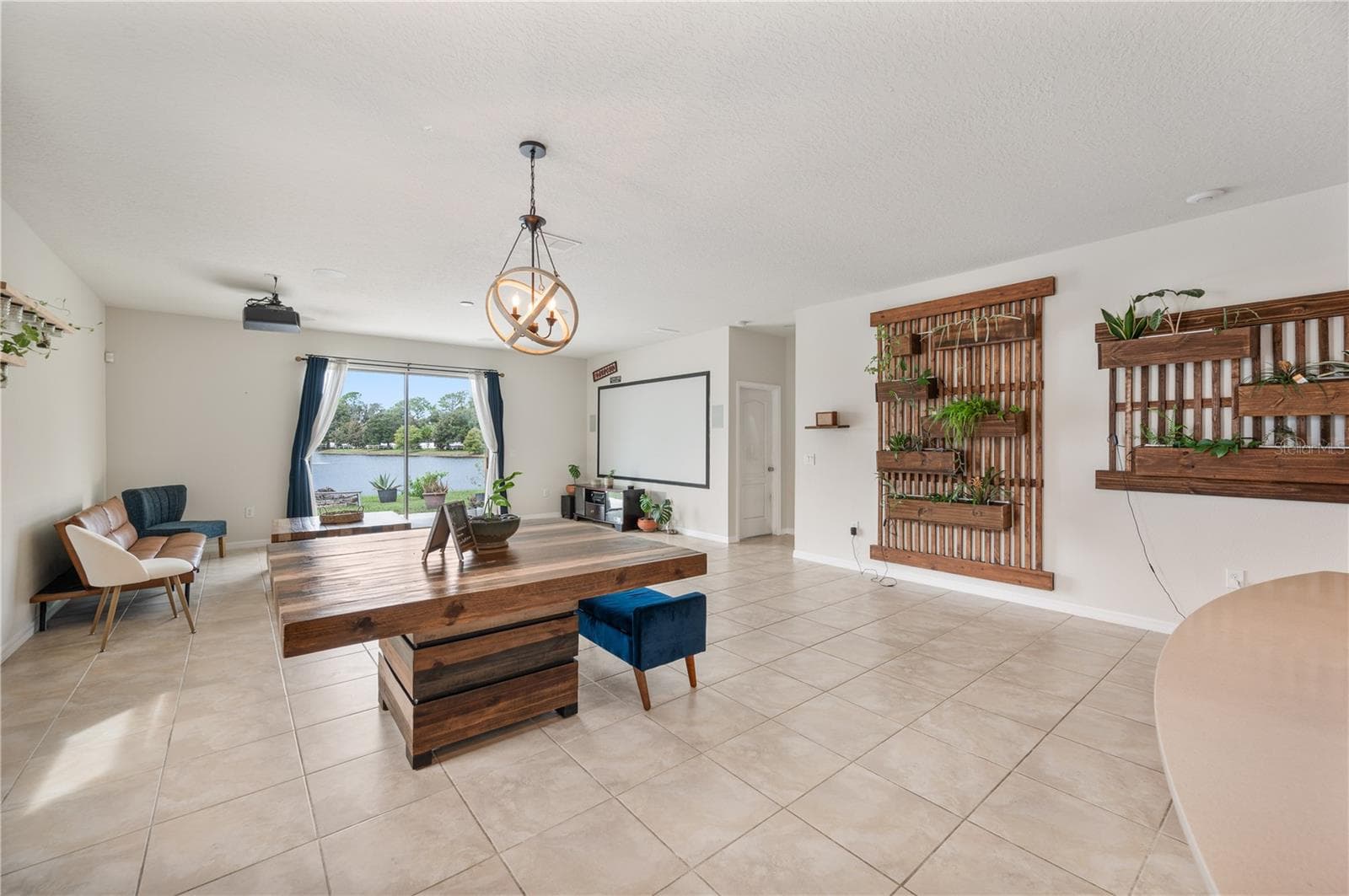 Open Floor Plan / Kitchen / Dining Room / Living Room - 8751 RINDGE RD, POLK CITY