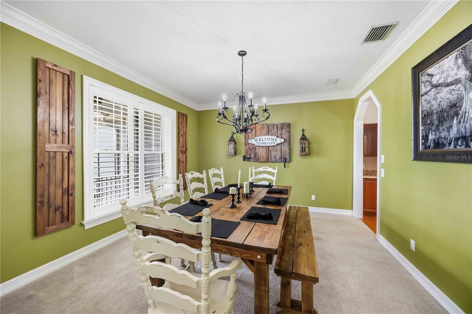 Dining room - 8543 SW AVIARY RD, ARCADIA