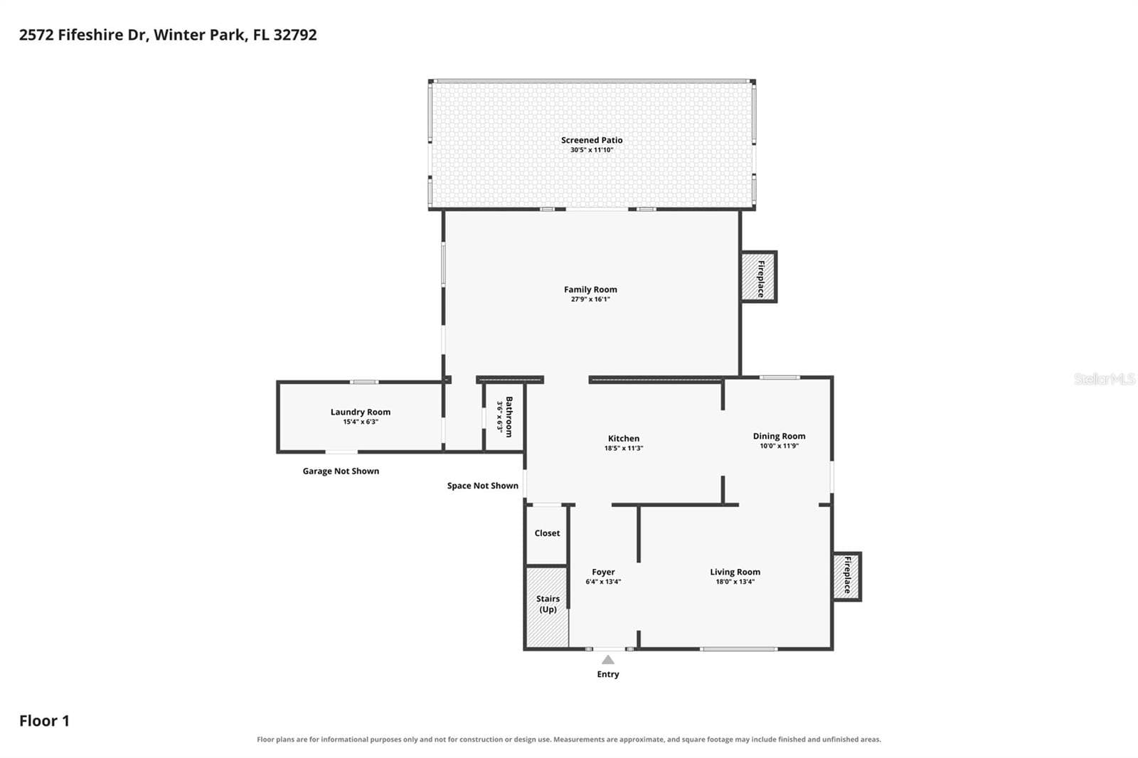 Single Family Residence at 2572 FIFESHIRE DR, WINTER PARK, photo 46 of 47