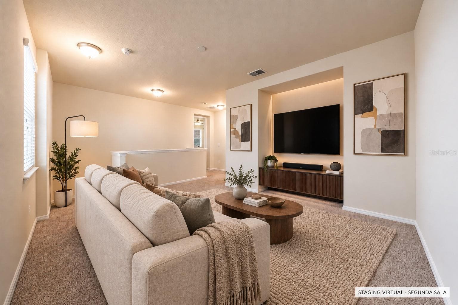 Virtual staging of loft - 2963 SERA BELLA WAY, KISSIMMEE