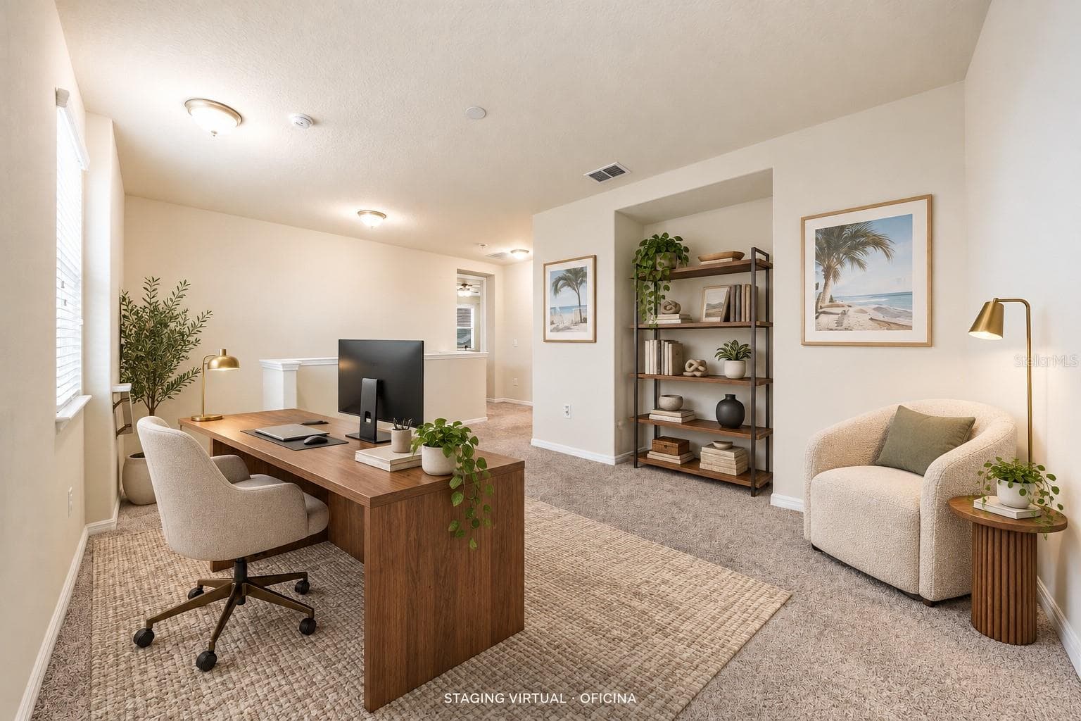 Virtual staging of loft - 2963 SERA BELLA WAY, KISSIMMEE