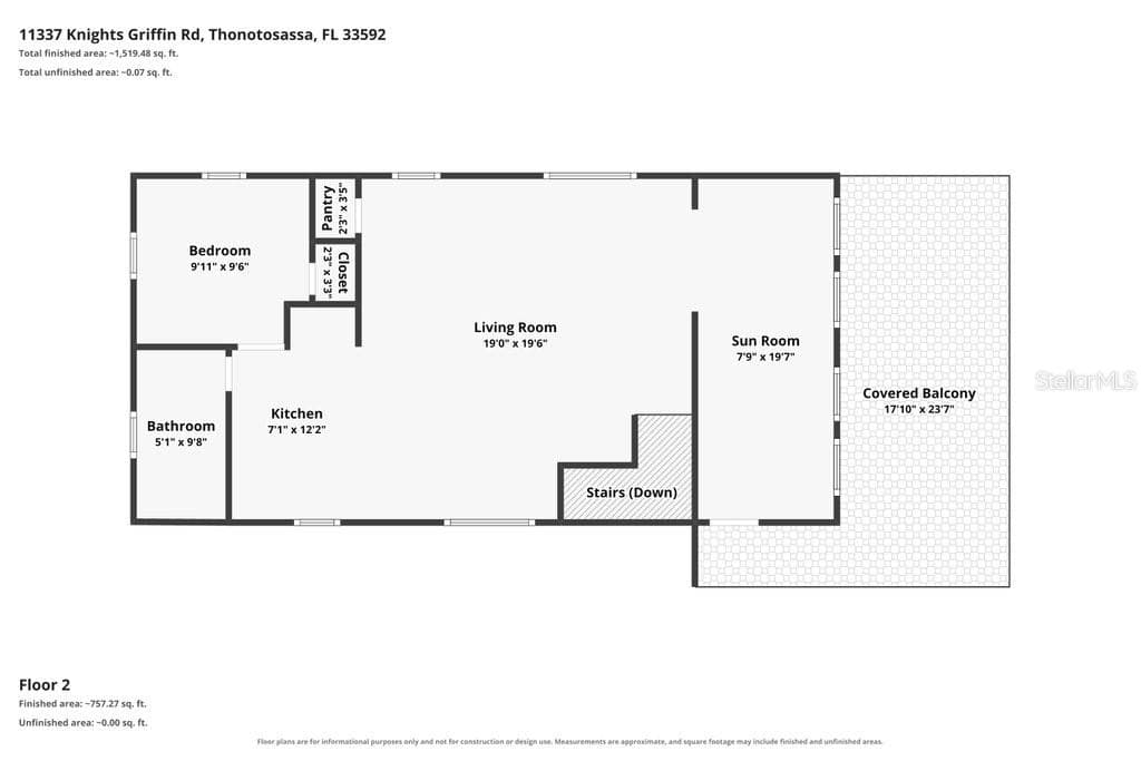 Single Family Residence at 11337 KNIGHTS GRIFFIN RD, THONOTOSASSA, photo 64 of 91