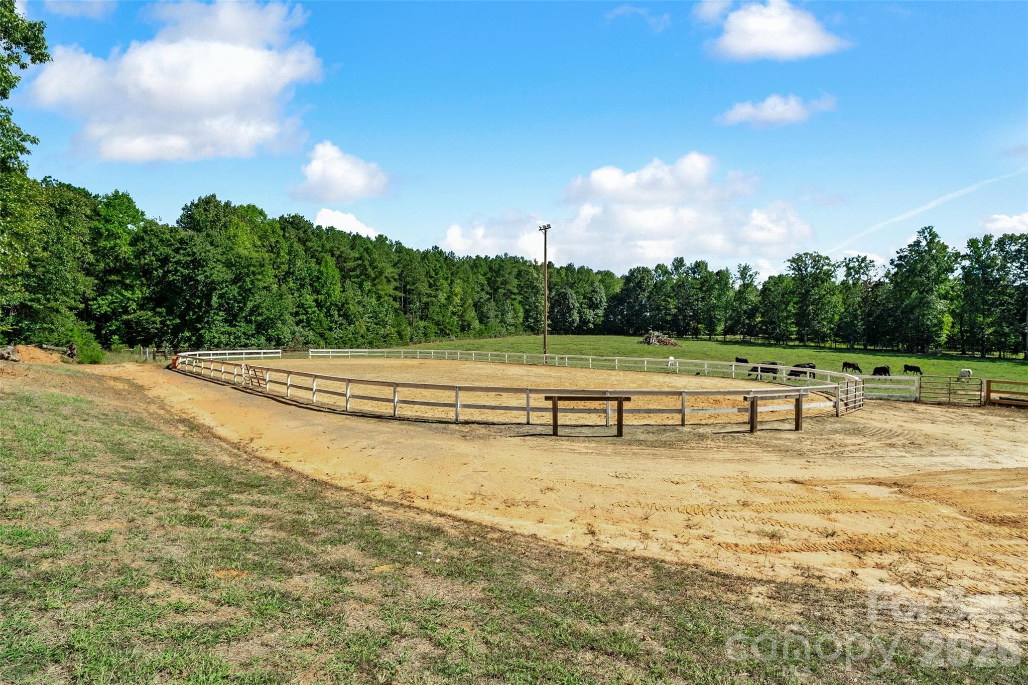 100ft x 200ft outdoor arena with lights - 996 Beamguard Road, Clover