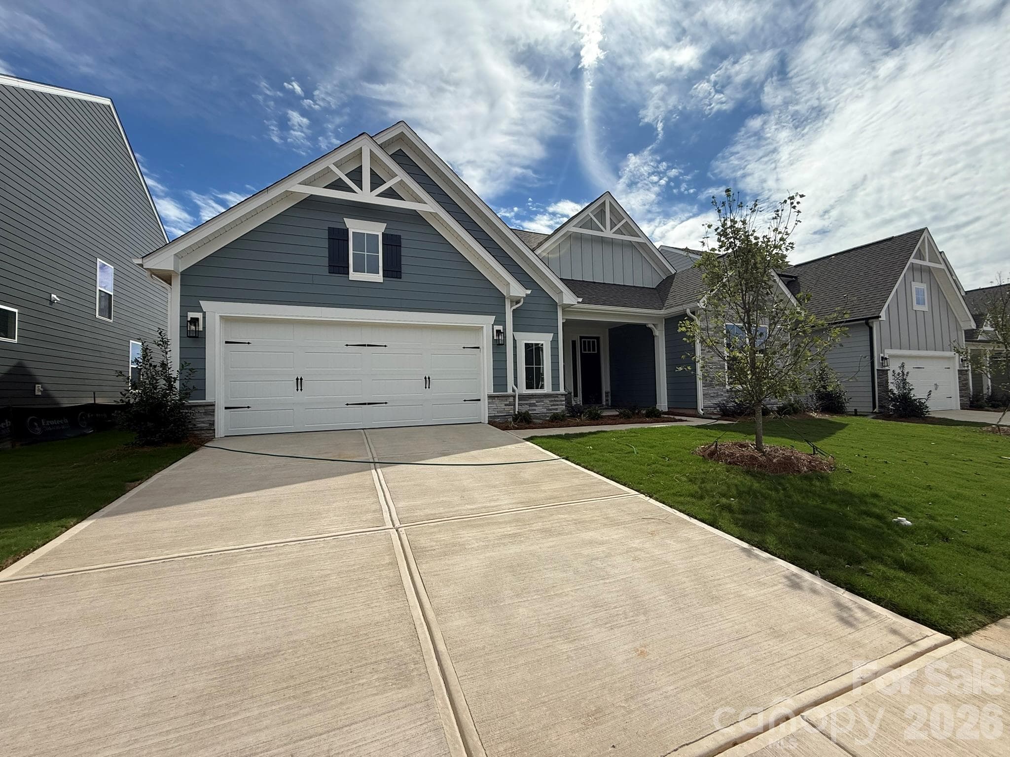 Homesite 110 features an Edgefield A floorplan - Stanley