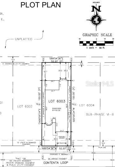 14627 Contenta Loop Plot Plan - 14627 CONTENTA LOOP, LAKEWOOD RANCH