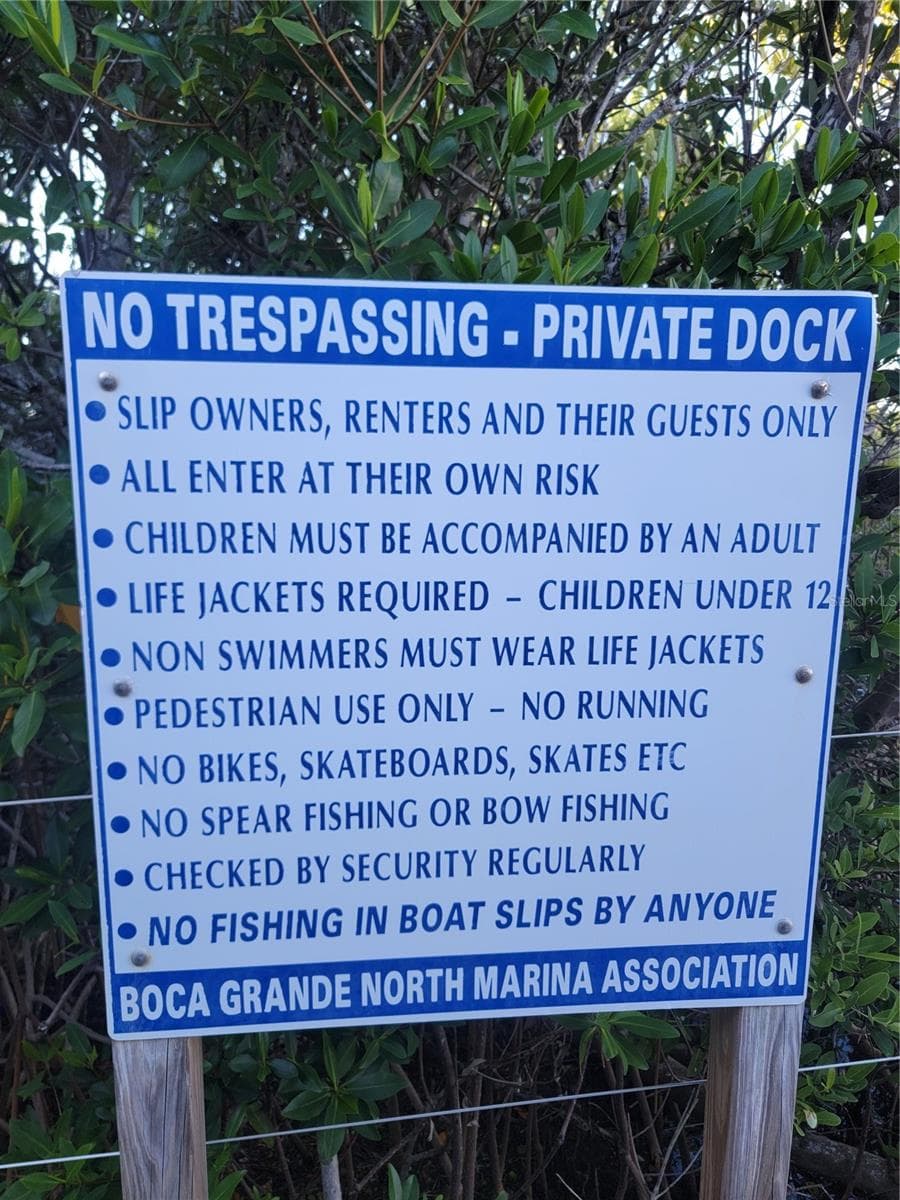 Dock-Rackominium at 6040 BOCA GRANDE CAUSEWAY SLIP #Slip 8, BOCA GRANDE, photo 17 of 20