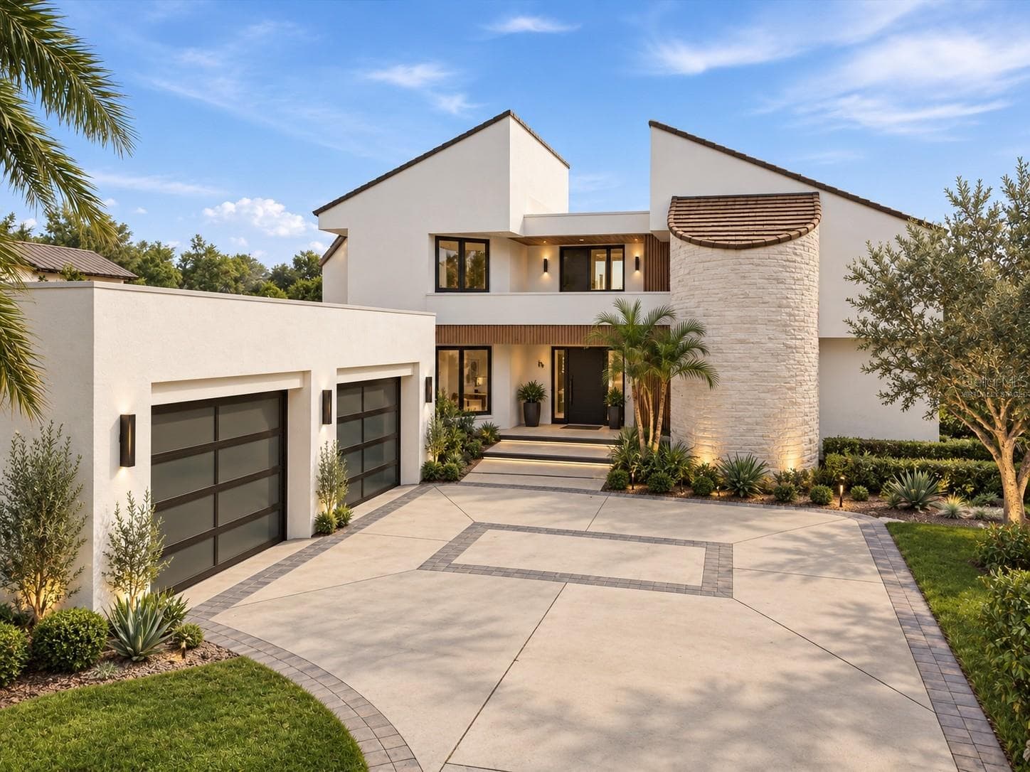Virtually Staged Re-Imagined Front Elevation - 9320 CYPRESS COVE DR, ORLANDO