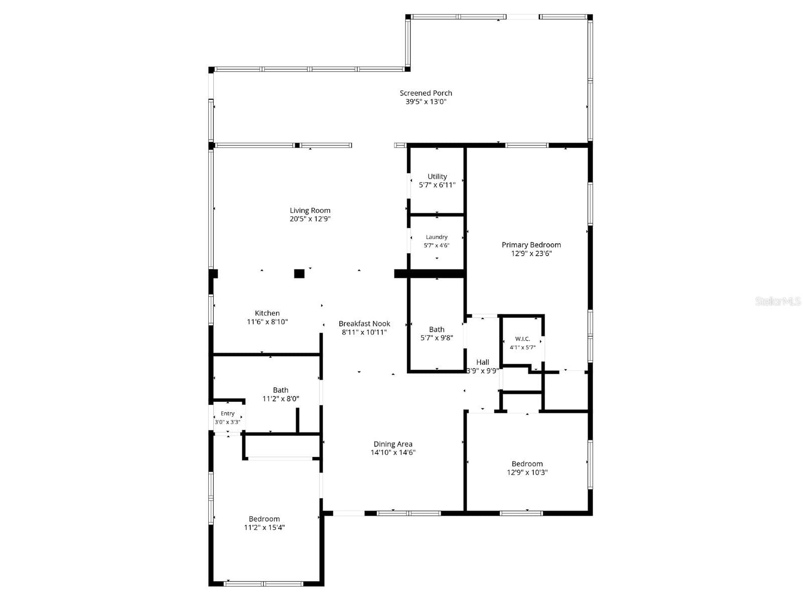 Floor Plan - 332 WESTWINDS DR, PALM HARBOR