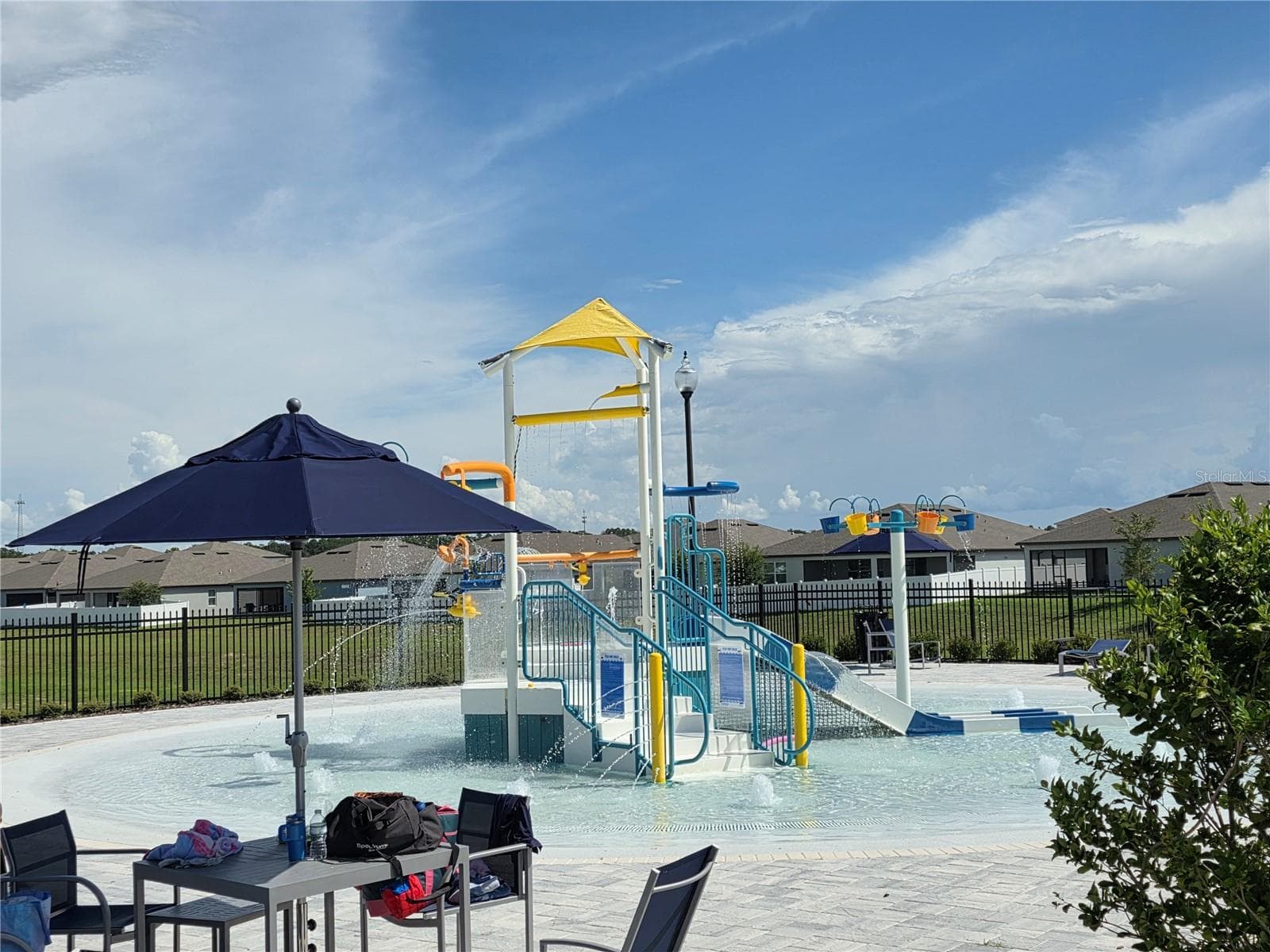 The splash pad offers great fun for all. - 4745 SW 83RD LOOP, OCALA