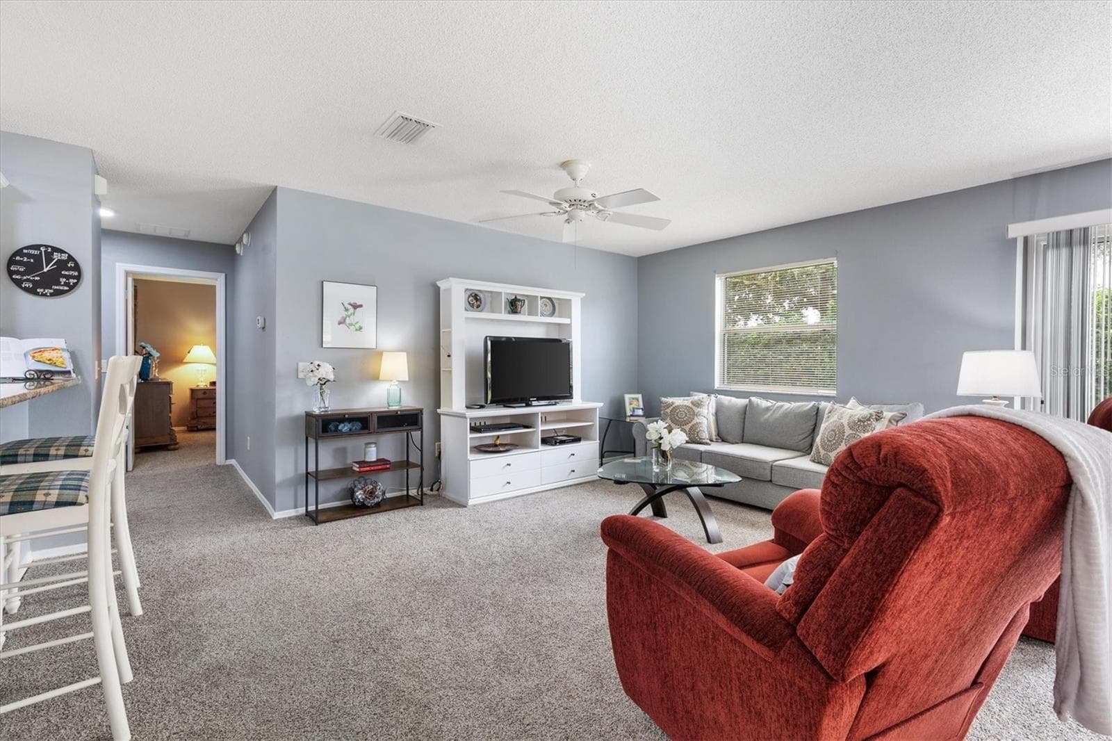 OPEN CONCEPT LIVING ROOM & KITCHEN,DINING ROOM - 1234 EAGLE RIDGE DR, THE VILLAGES