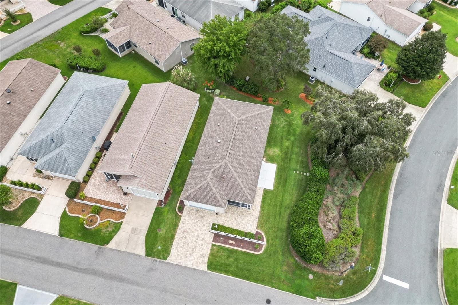 AERIAL VIEW - 1234 EAGLE RIDGE DR, THE VILLAGES