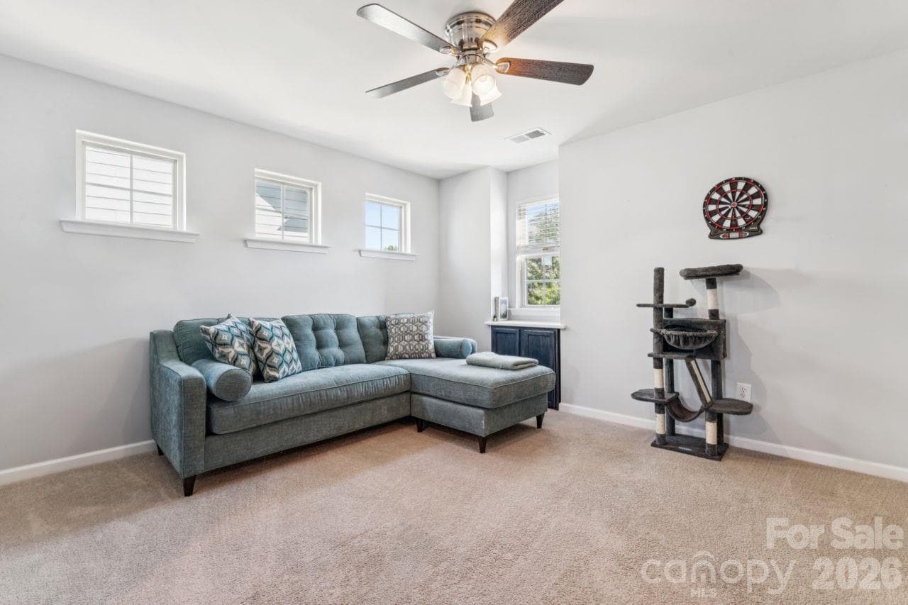 Upstairs loft landing - 3018 Oakmere Road, Waxhaw