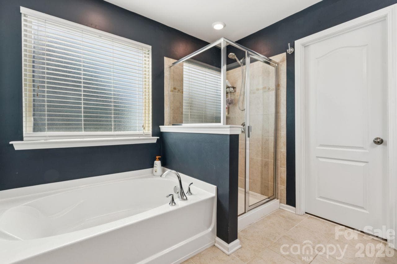 Primary Bathroom - 3018 Oakmere Road, Waxhaw
