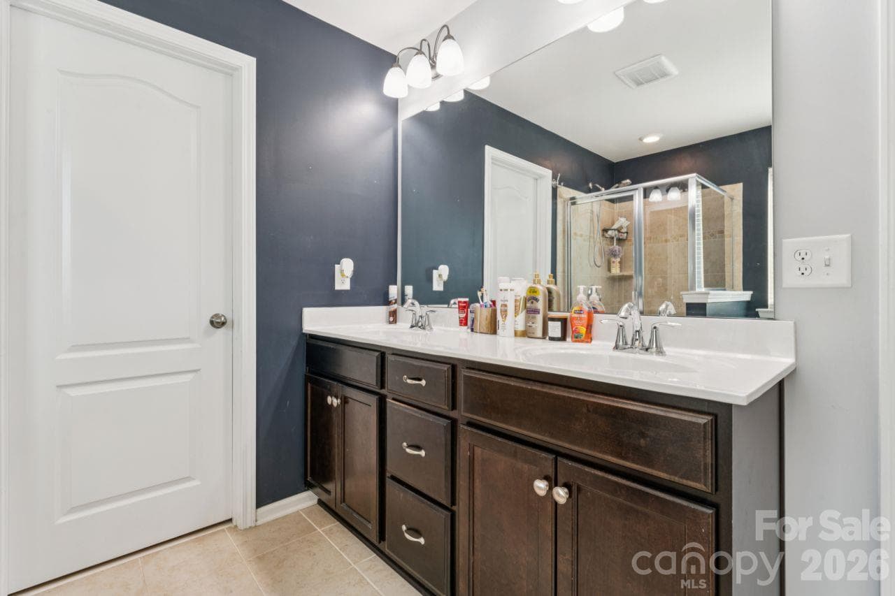 Primary Bathroom - 3018 Oakmere Road, Waxhaw