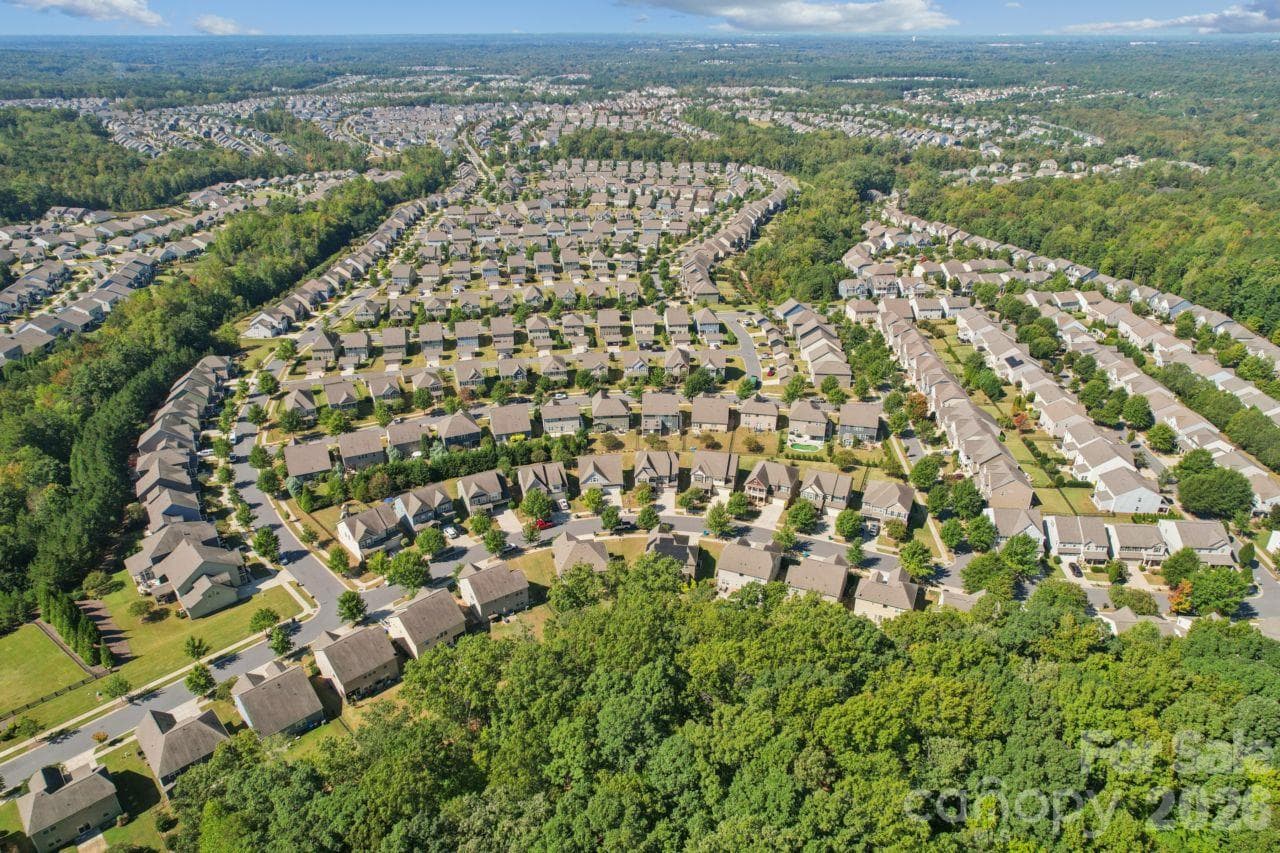 Aerial view of community - 3018 Oakmere Road, Waxhaw