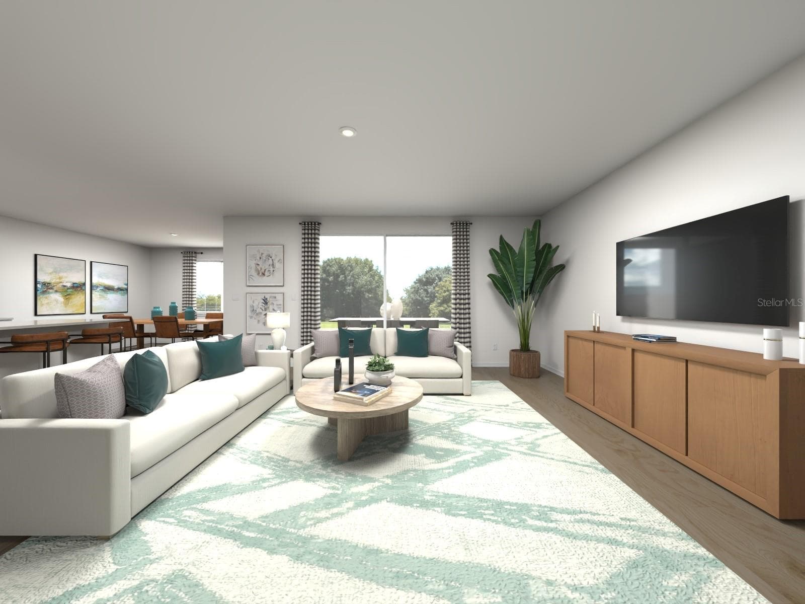 Photo is not of the actual home, but is an inspirational photo of builder’s model home and may depict options, furnishings, and/or decorator features that are not included - 25822 TROON AVE, SORRENTO